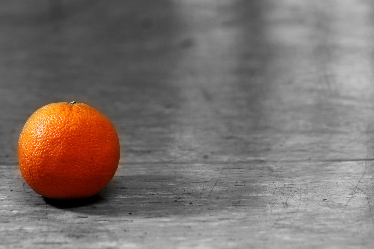 orange fruit color free photo