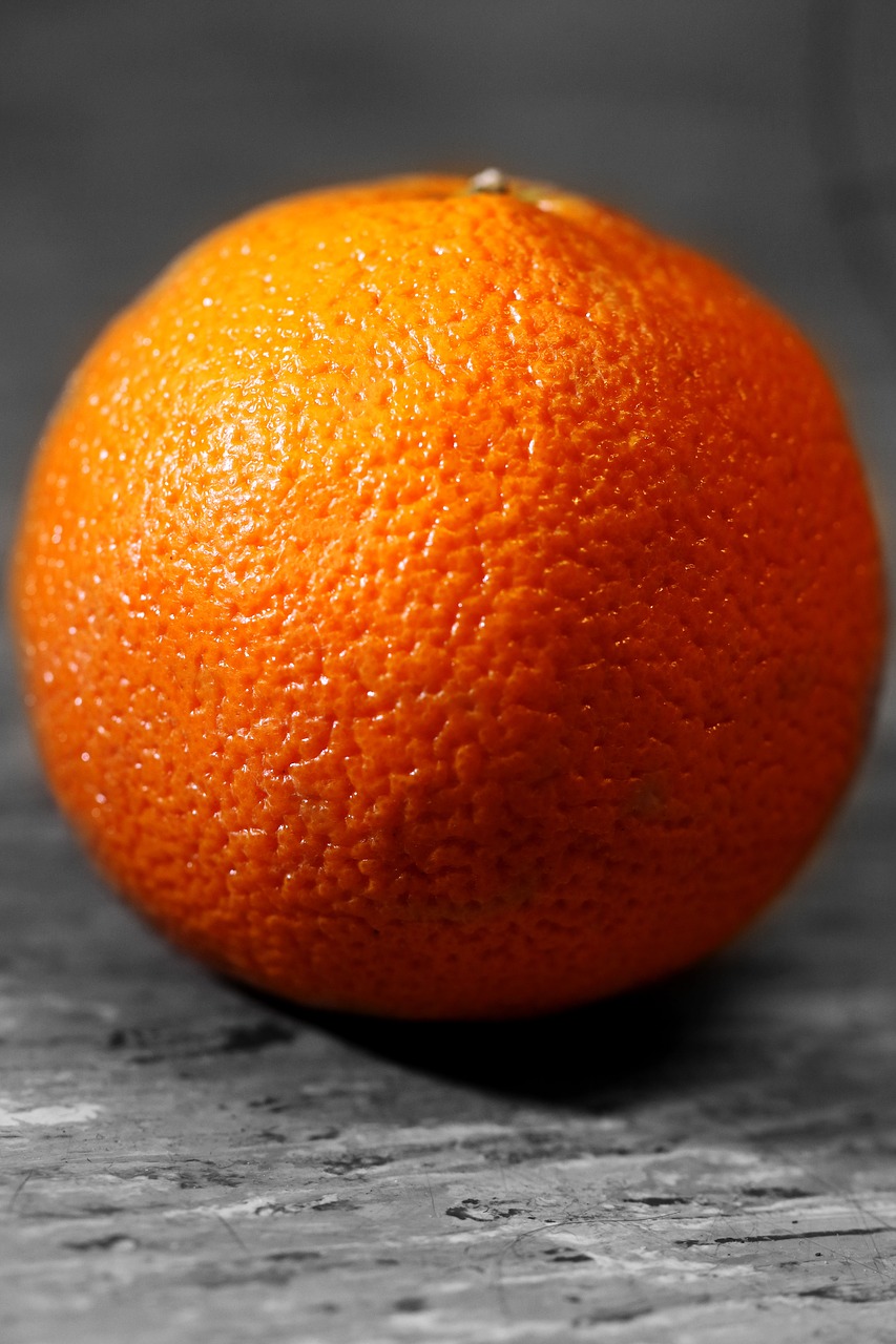 orange fruit color free photo