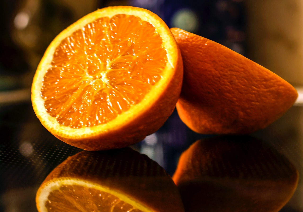 orange fruit health free photo