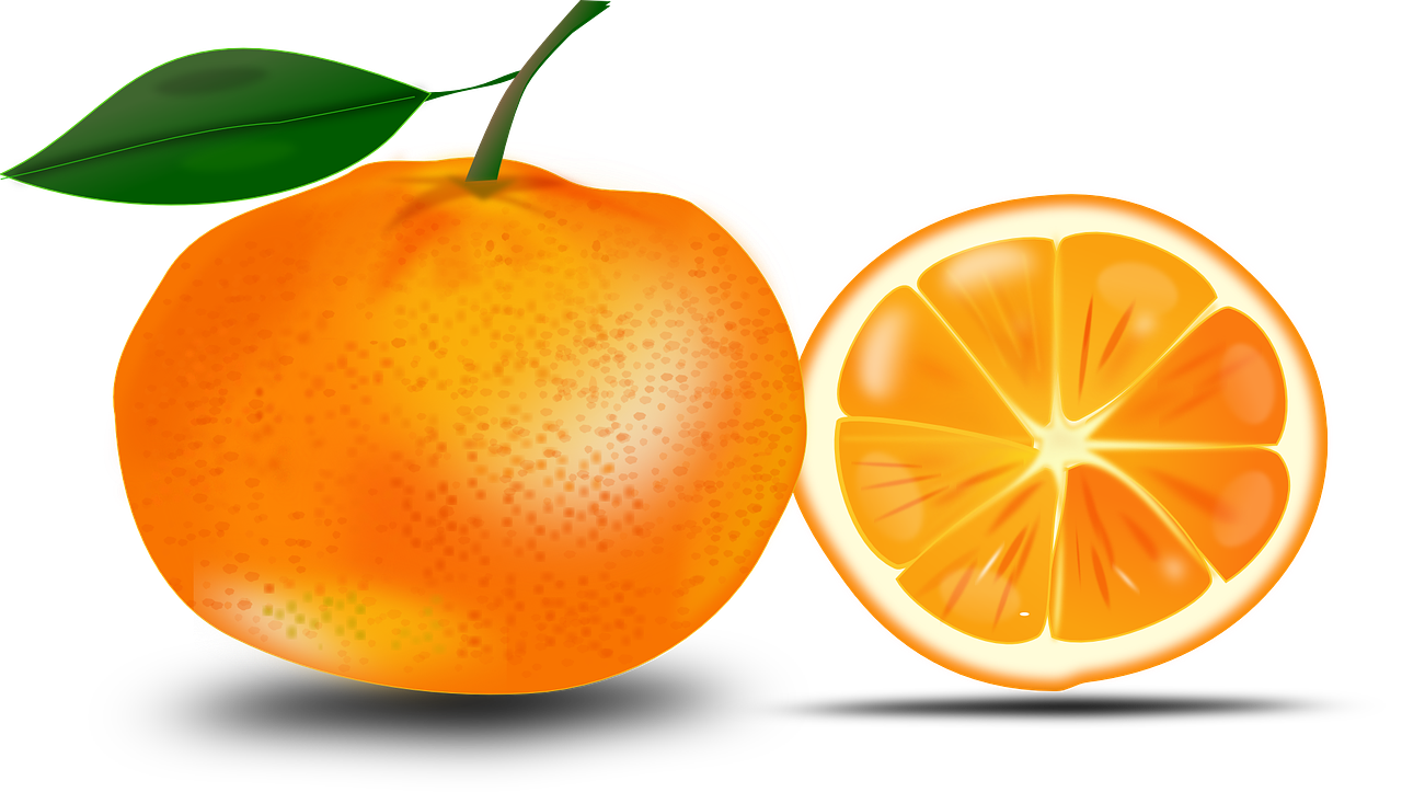 orange fruit juicy free photo