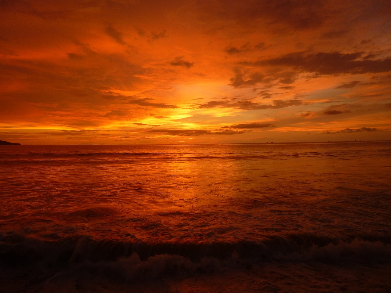 orange sunset sunrise free photo