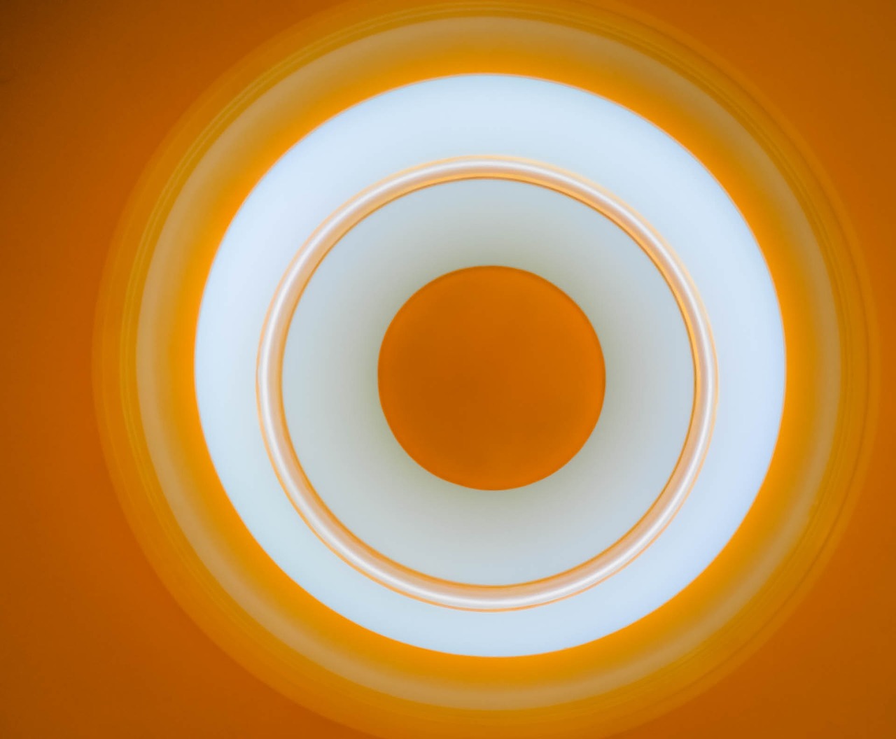 orange circle abstract free photo