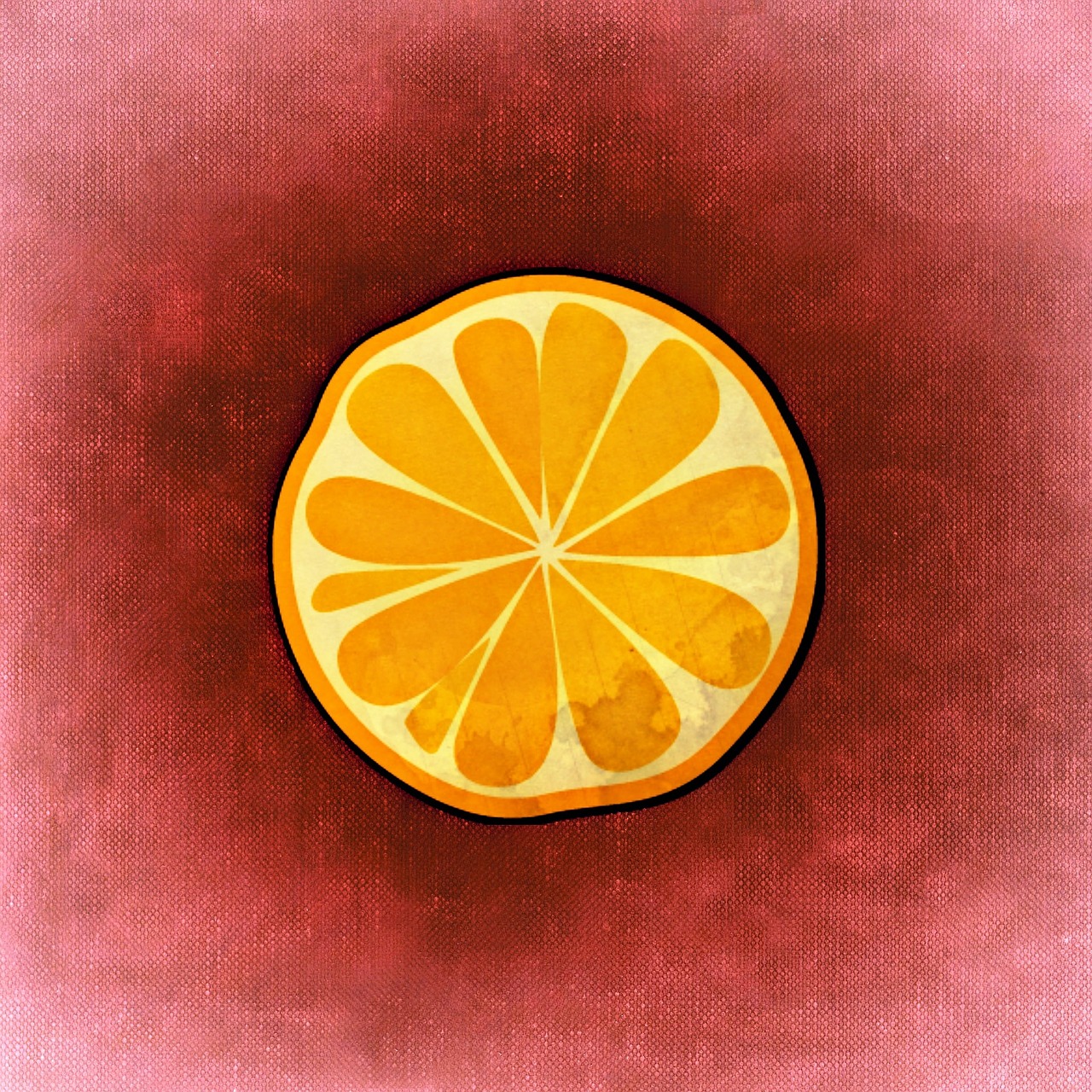 orange disc fruit free photo