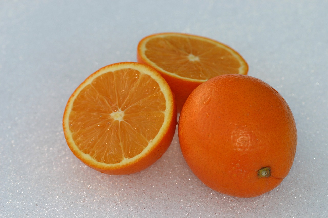 orange vitamins fruit free photo