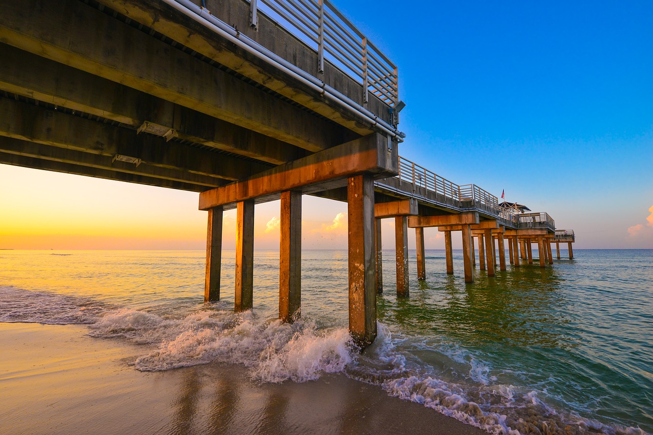 orange beach  alabama  bridge free photo