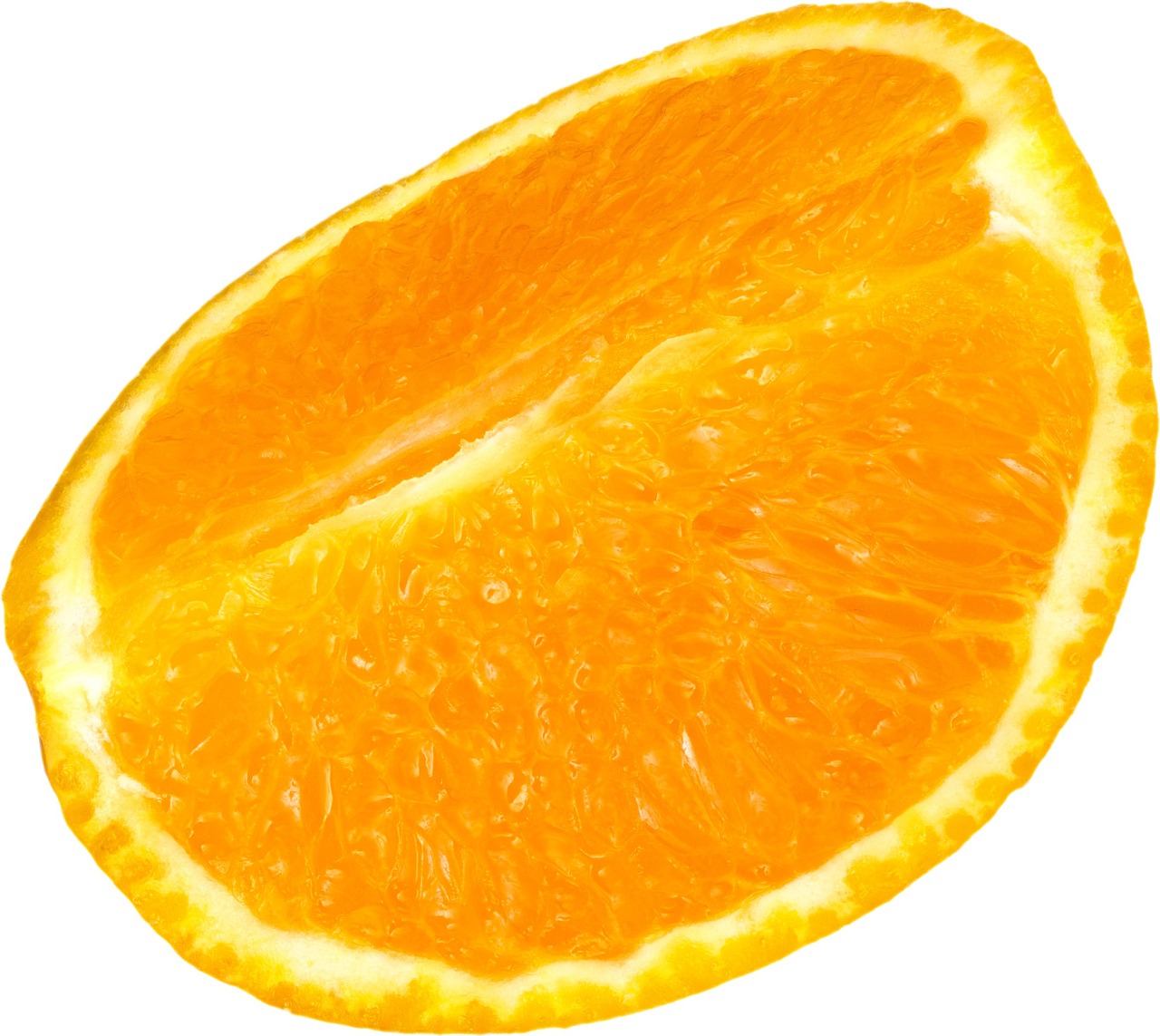 orange fruit quarter slice sliced free photo