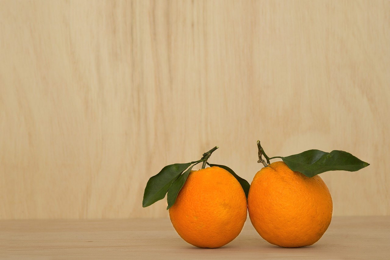 orange fruit wood wooden free photo