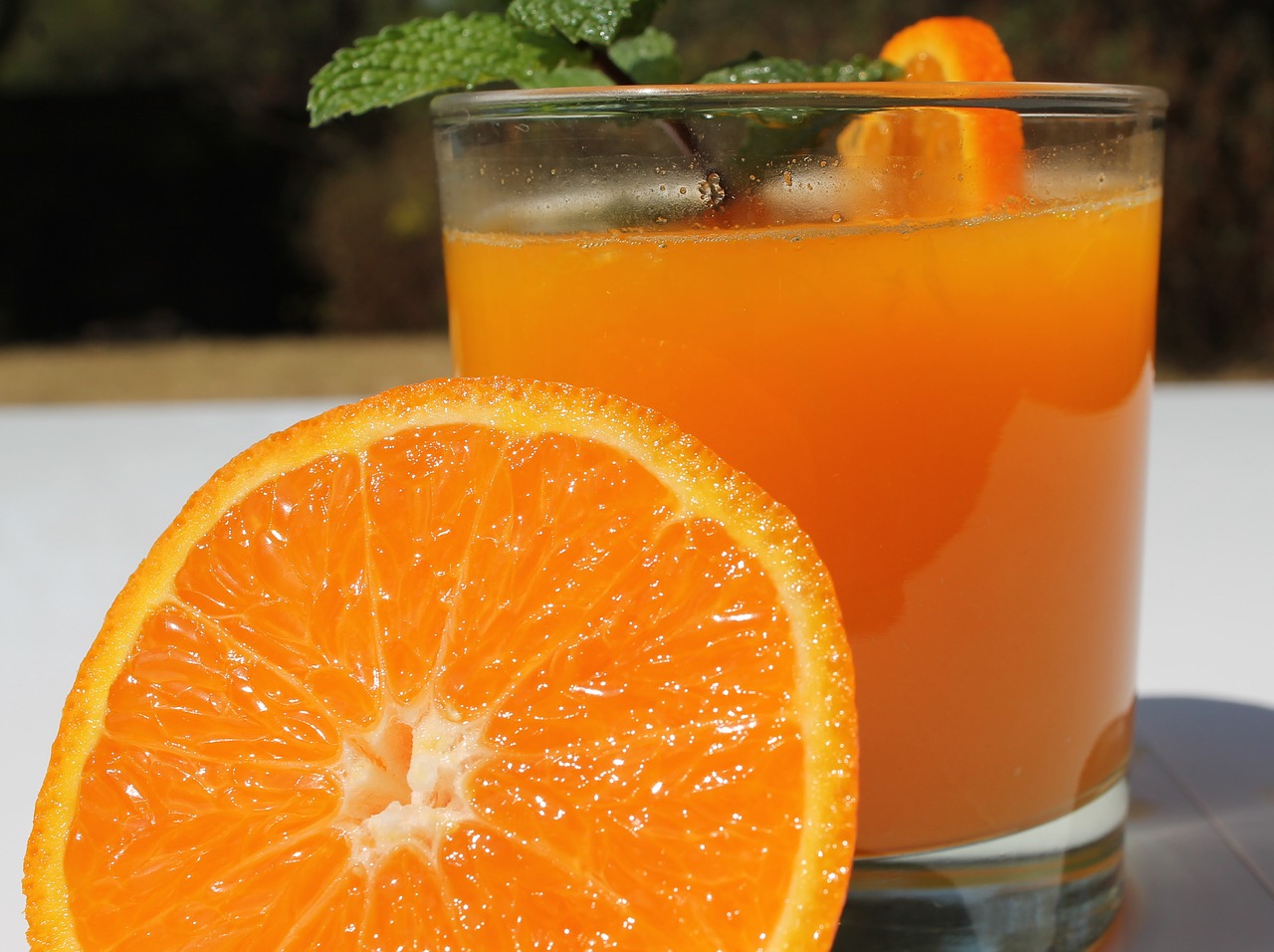 orange juice vitamin c fresh free photo