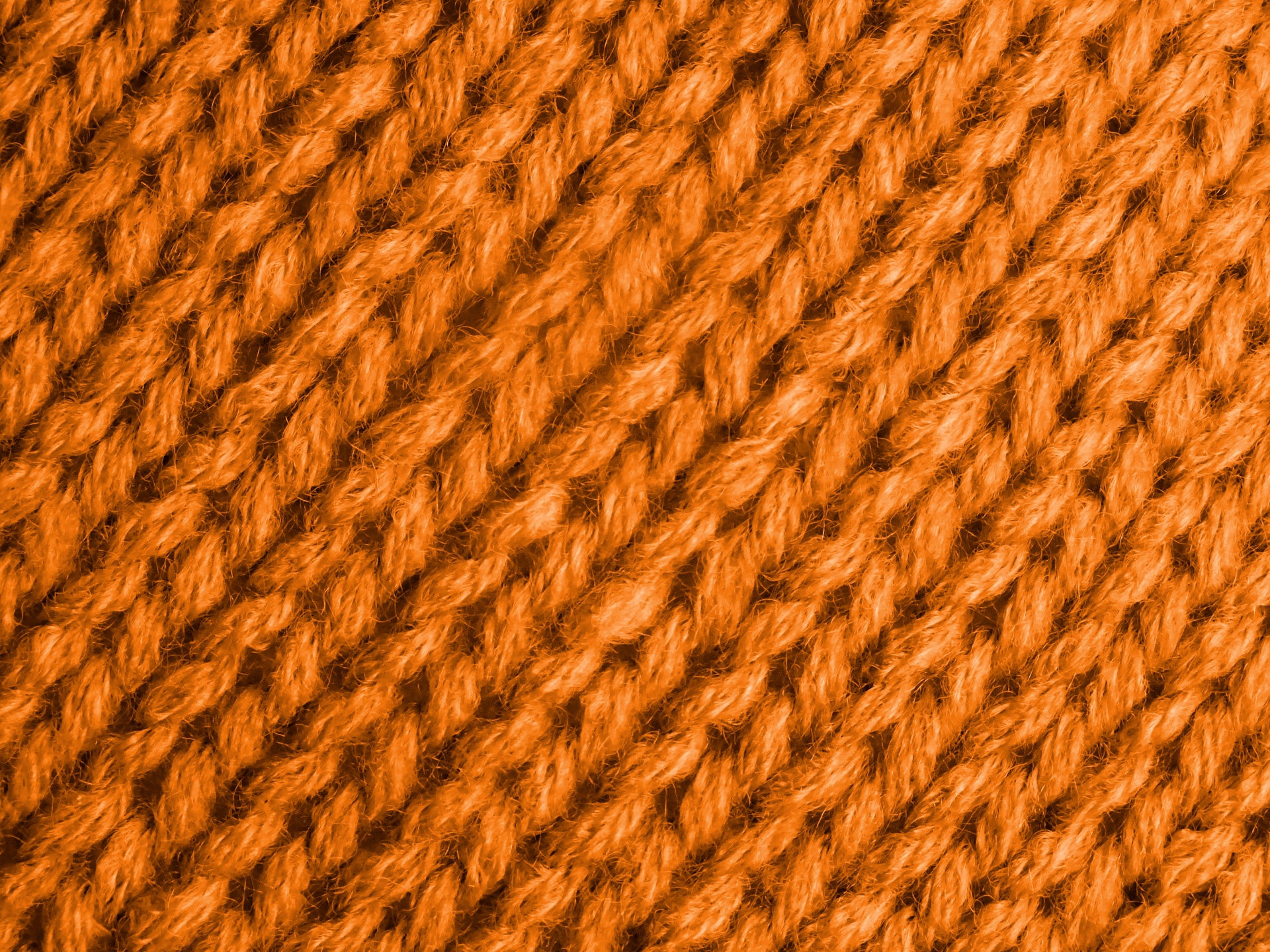 orange woolen knitting free photo