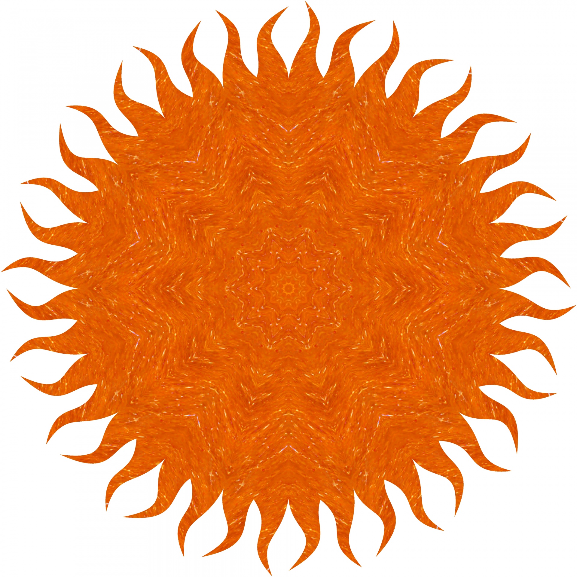 orange sun abstract free photo