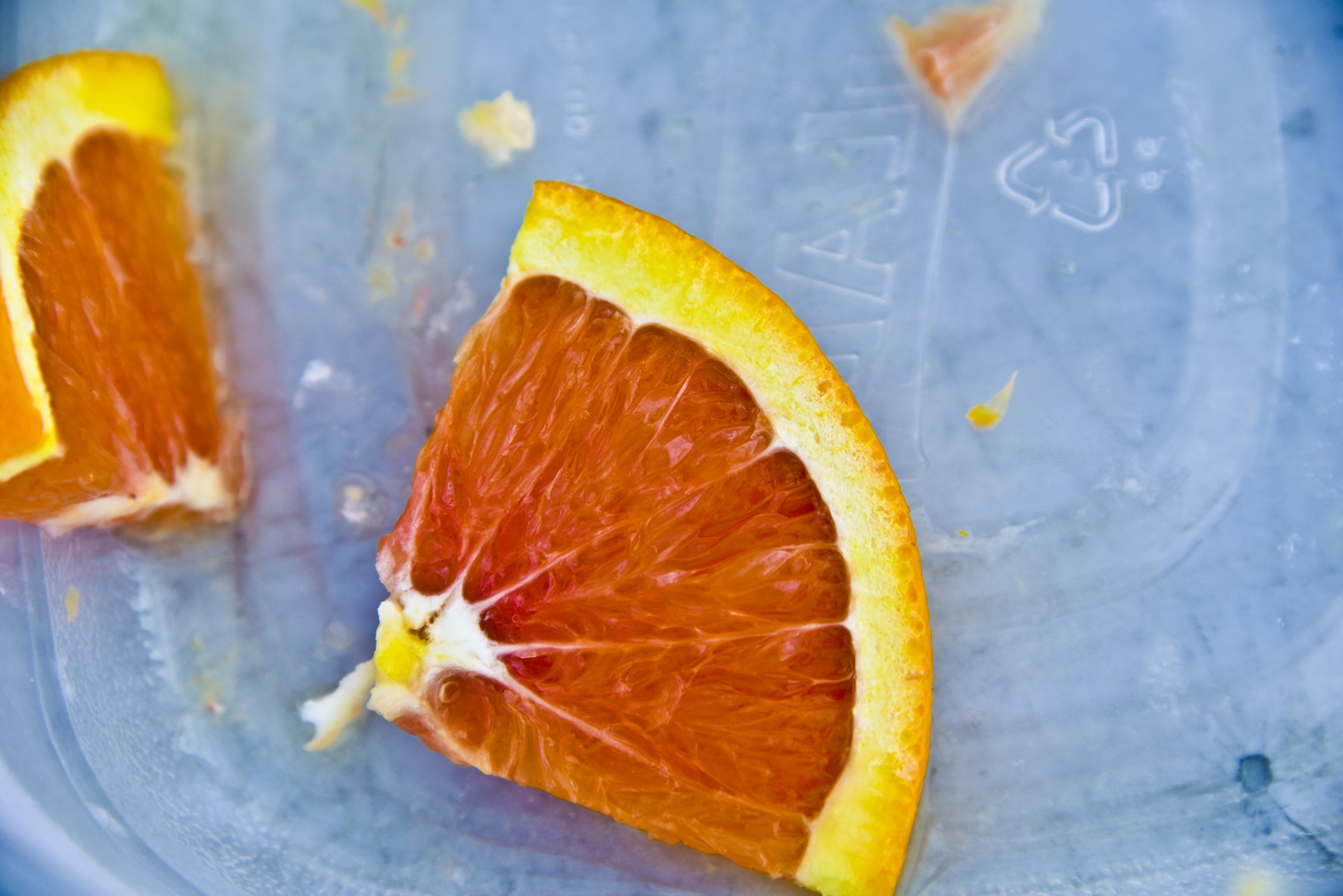 orange fruit wedge free photo