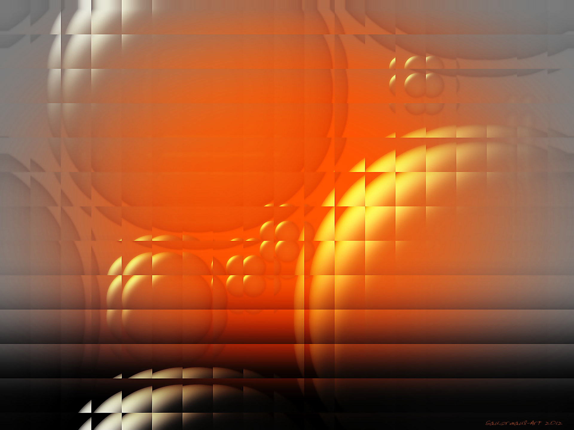 orange glass digital free photo