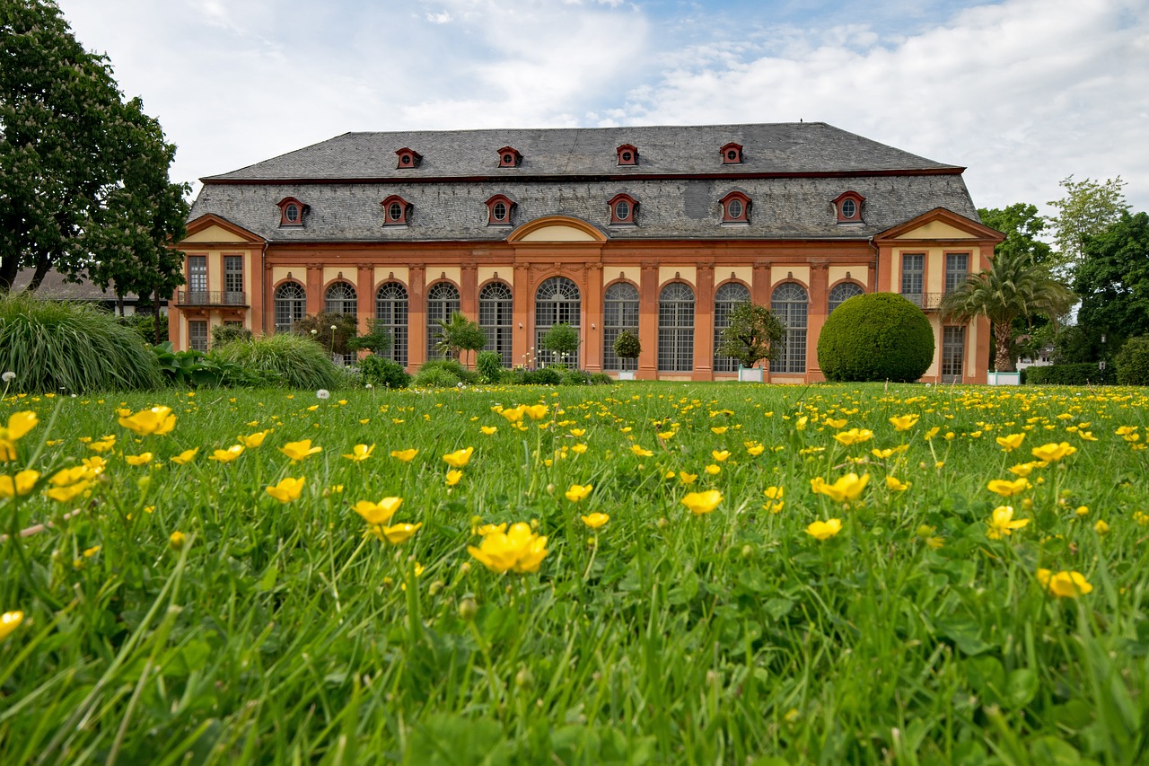 orangery architecture spring free photo