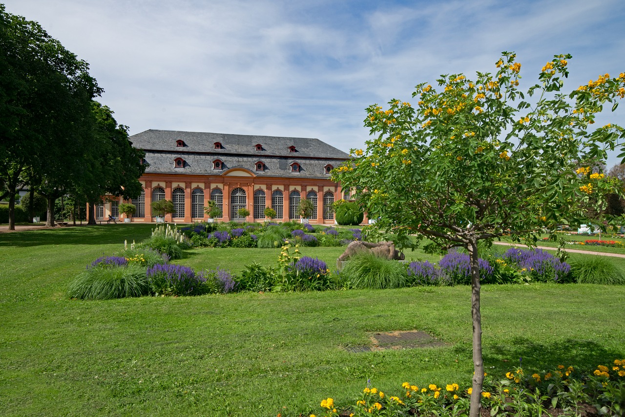 orangery architecture flowers free photo