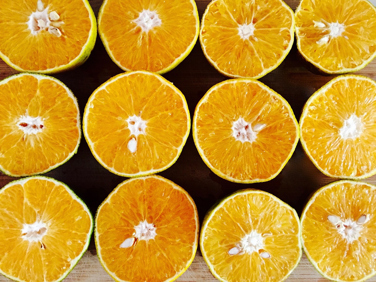 oranges orange yellow free photo