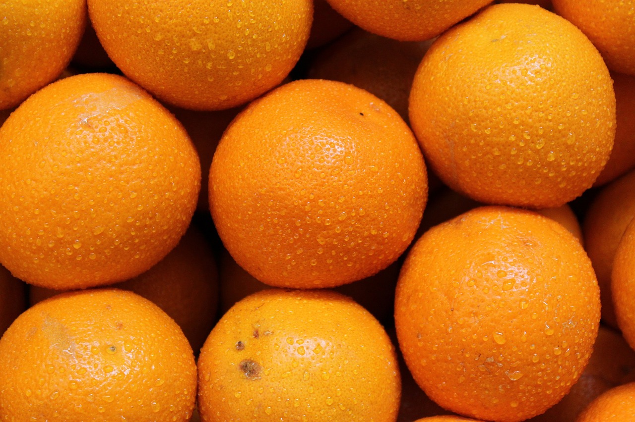 oranges fresh healthy free photo