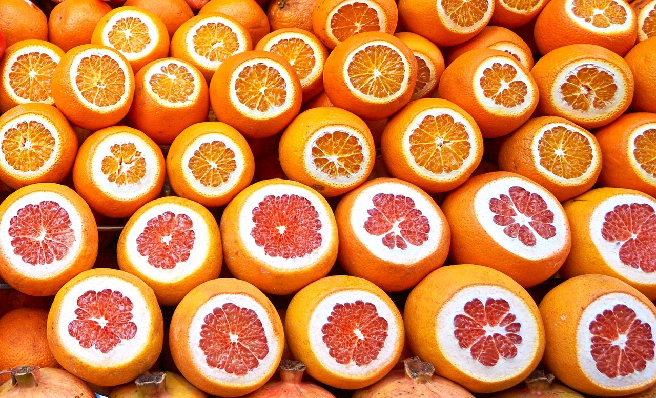 oranges orange grapefruit free photo