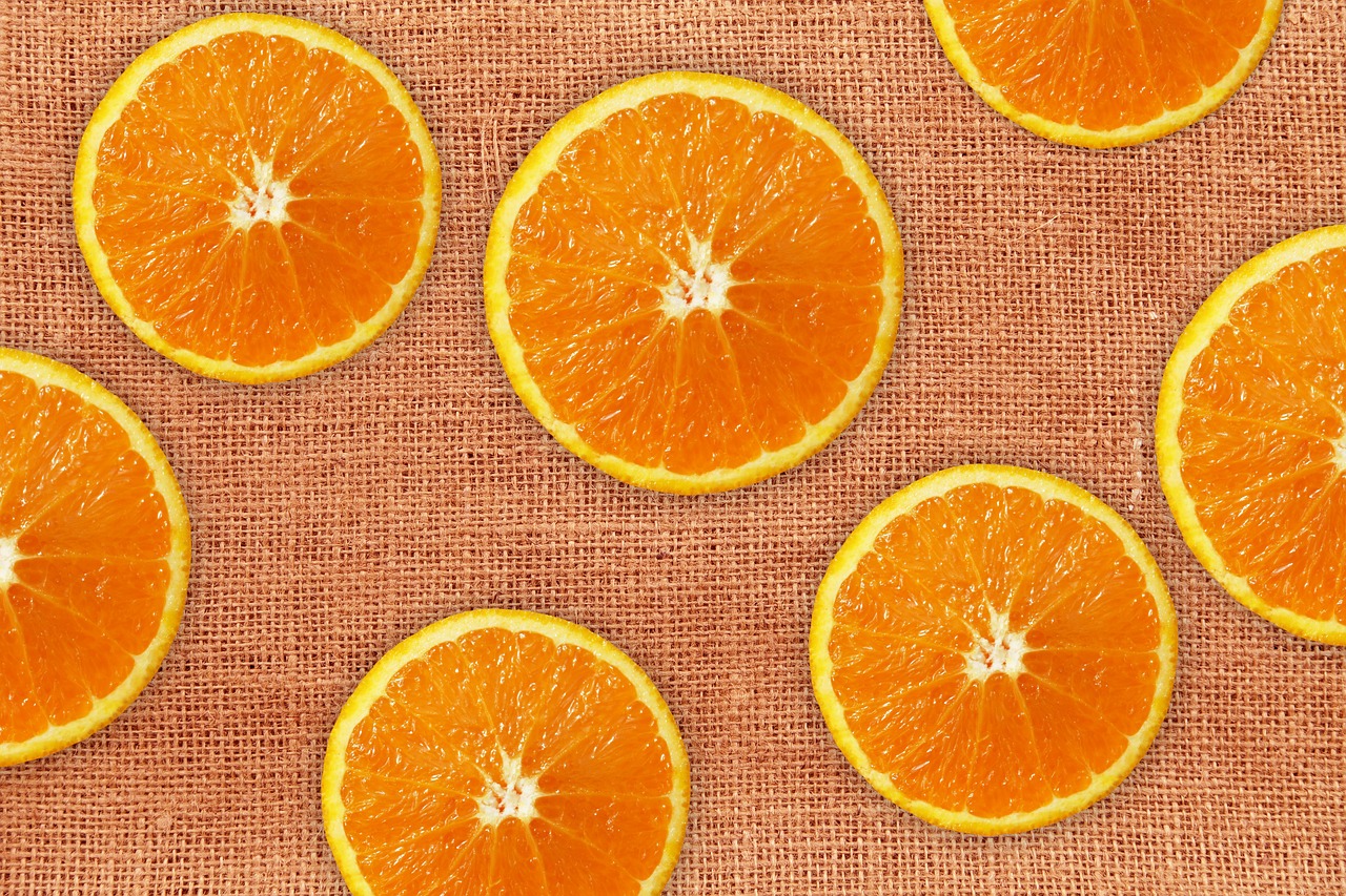 oranges  discs  fruit free photo