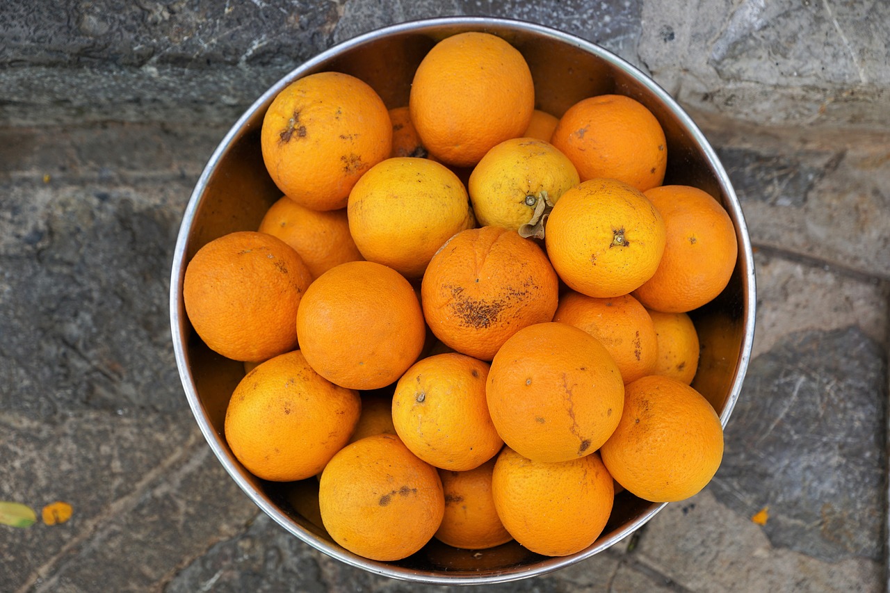 oranges  vitamin  eat free photo