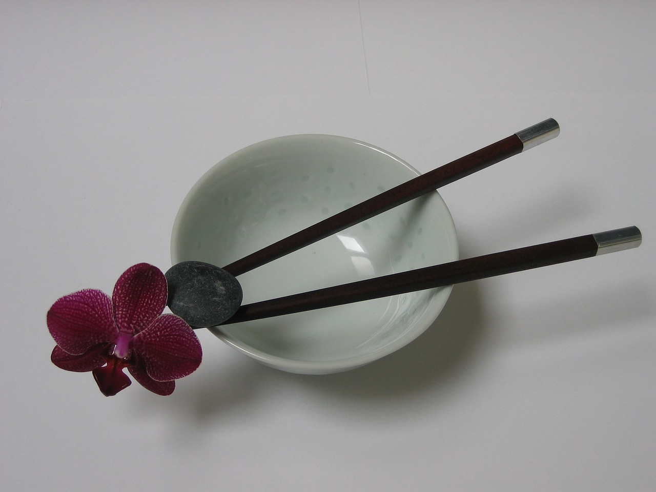 orchid bowl zen free photo