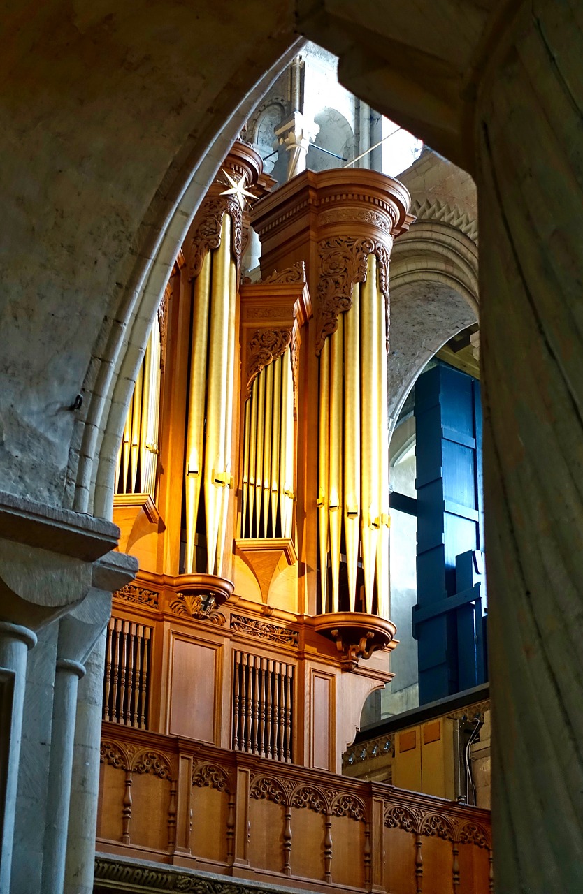 organ norwich cathedral historic free photo