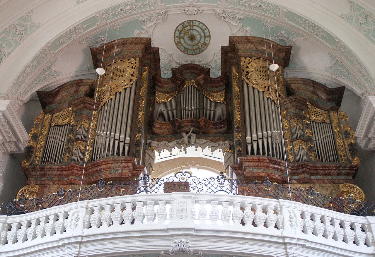 organ basilica vierzehnheiligen free photo