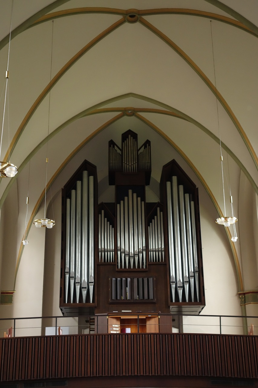 organ church of christ garrison church free photo