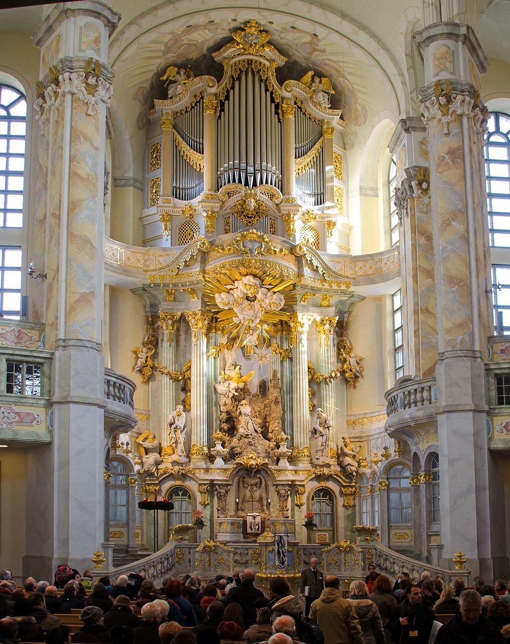 organ dresden frauenkirche free photo