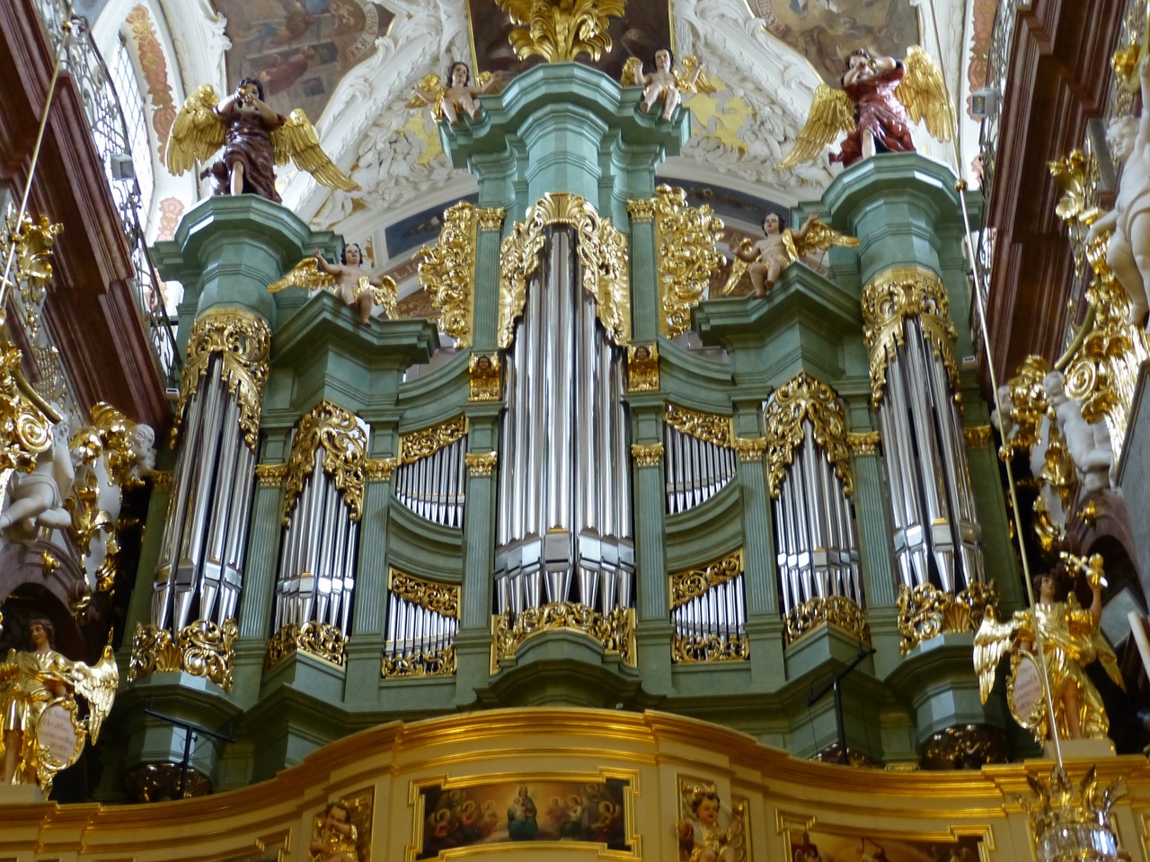 organ musical instrument music free photo