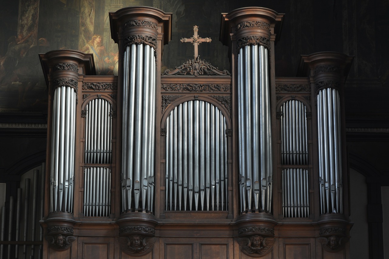 organ instrument church free photo