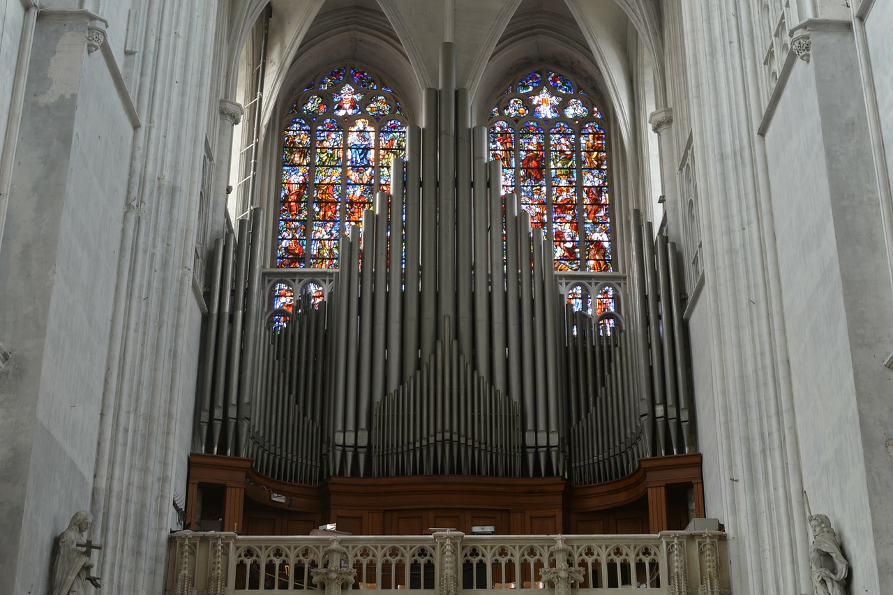 organ instrument church free photo