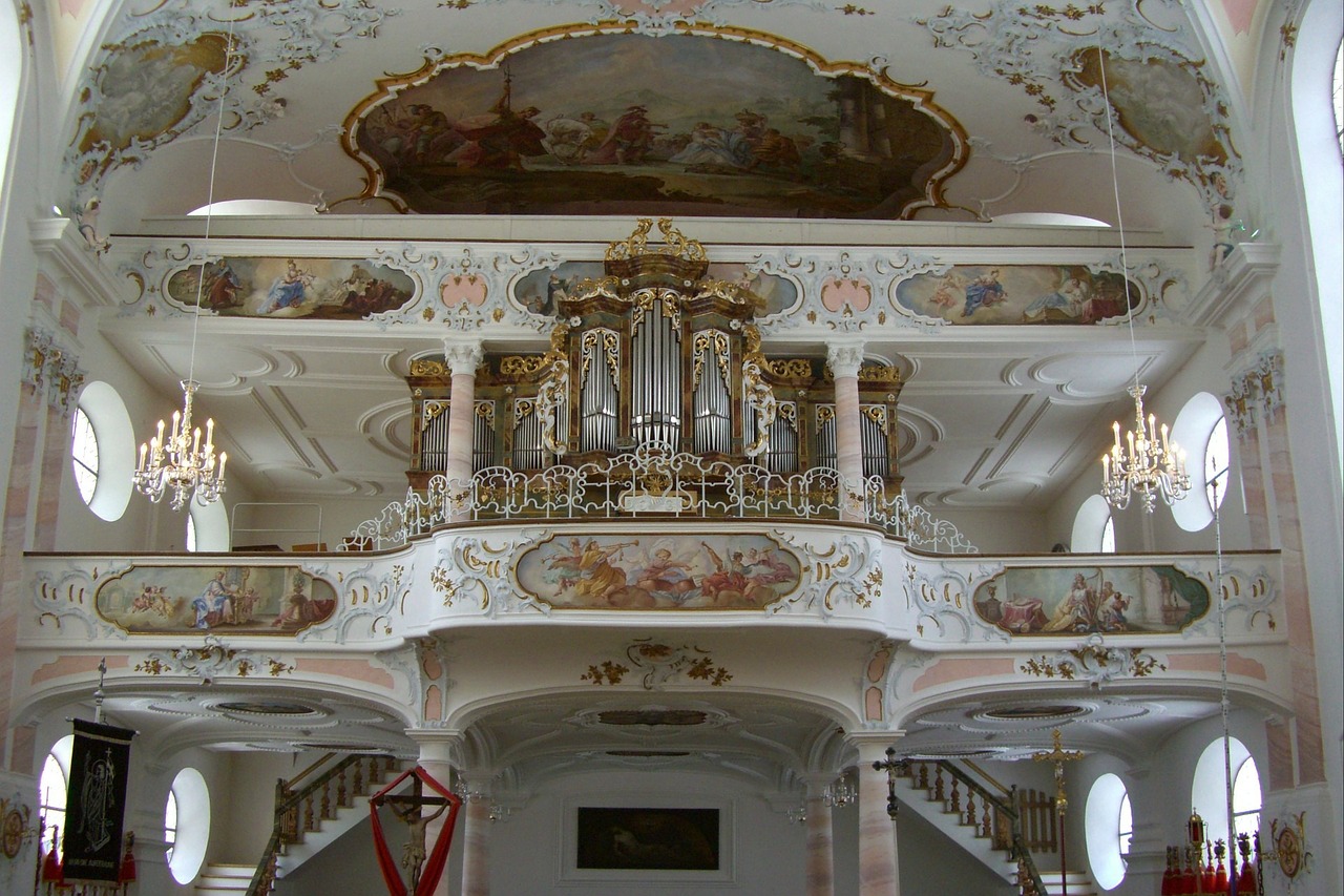 organ gallery salian parish church free photo
