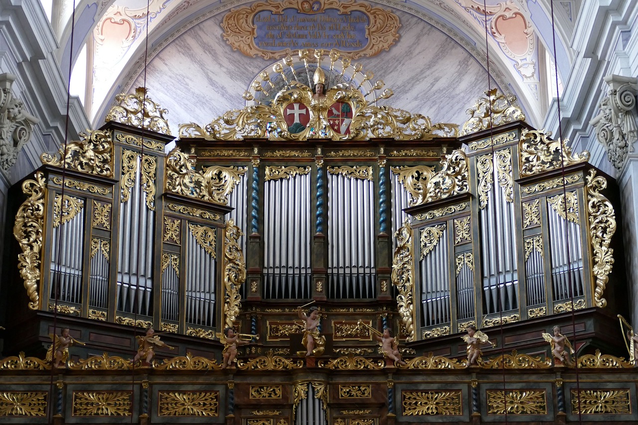 organ  church  music free photo