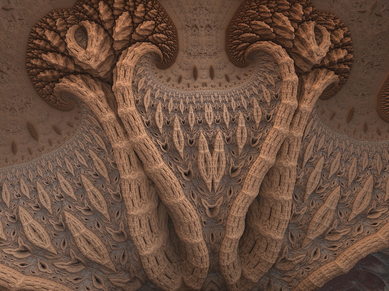 organic render fractal free photo