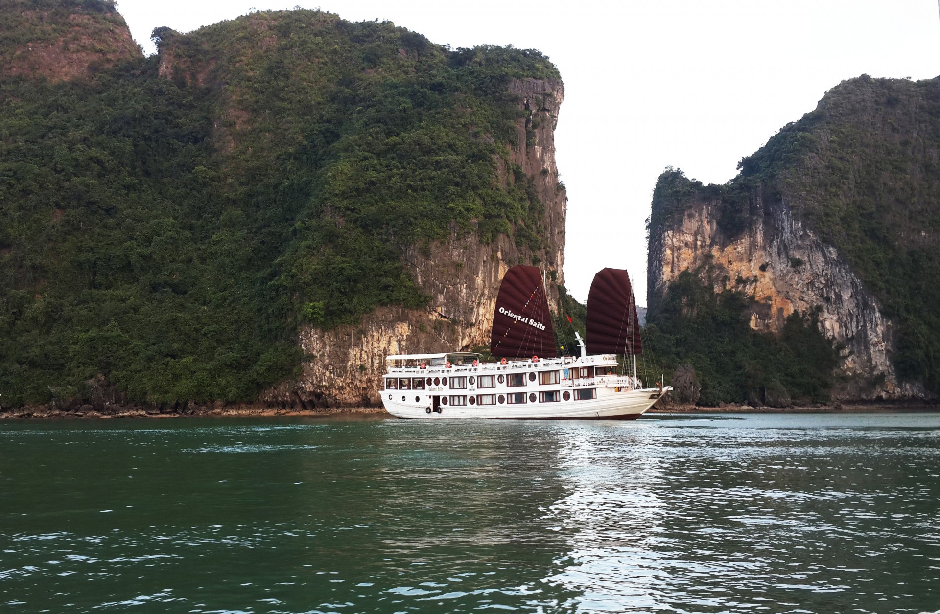 oriental sails halong bay cruise vietnam free photo