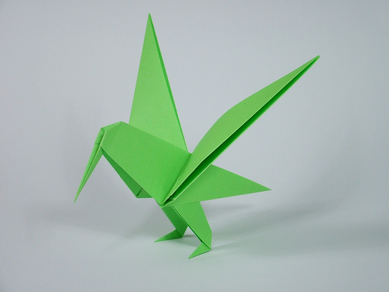 origami folding bird free photo