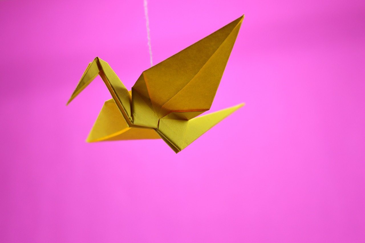 origami crane japanese free photo