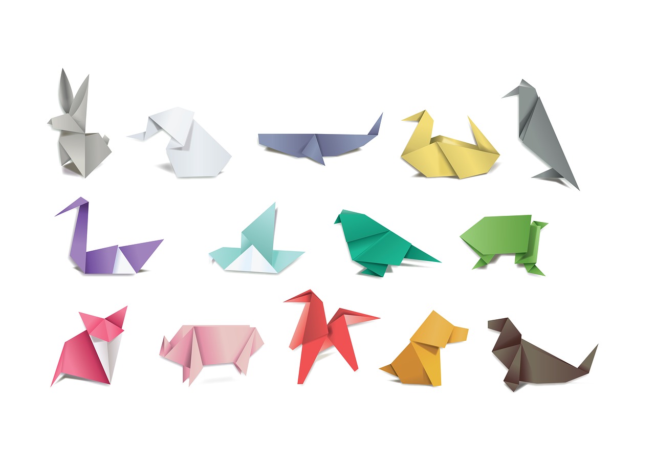 origami  paper  folding free photo