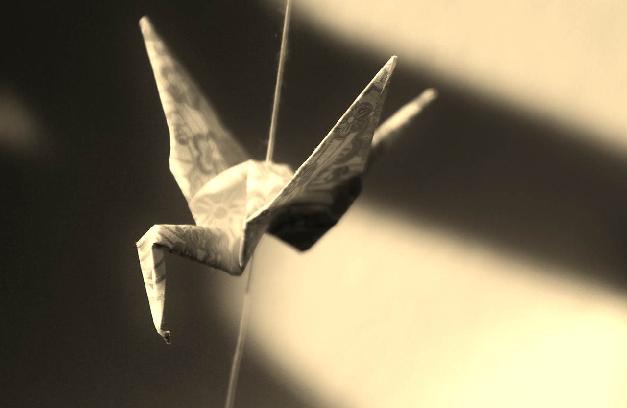 origami paper bird free photo