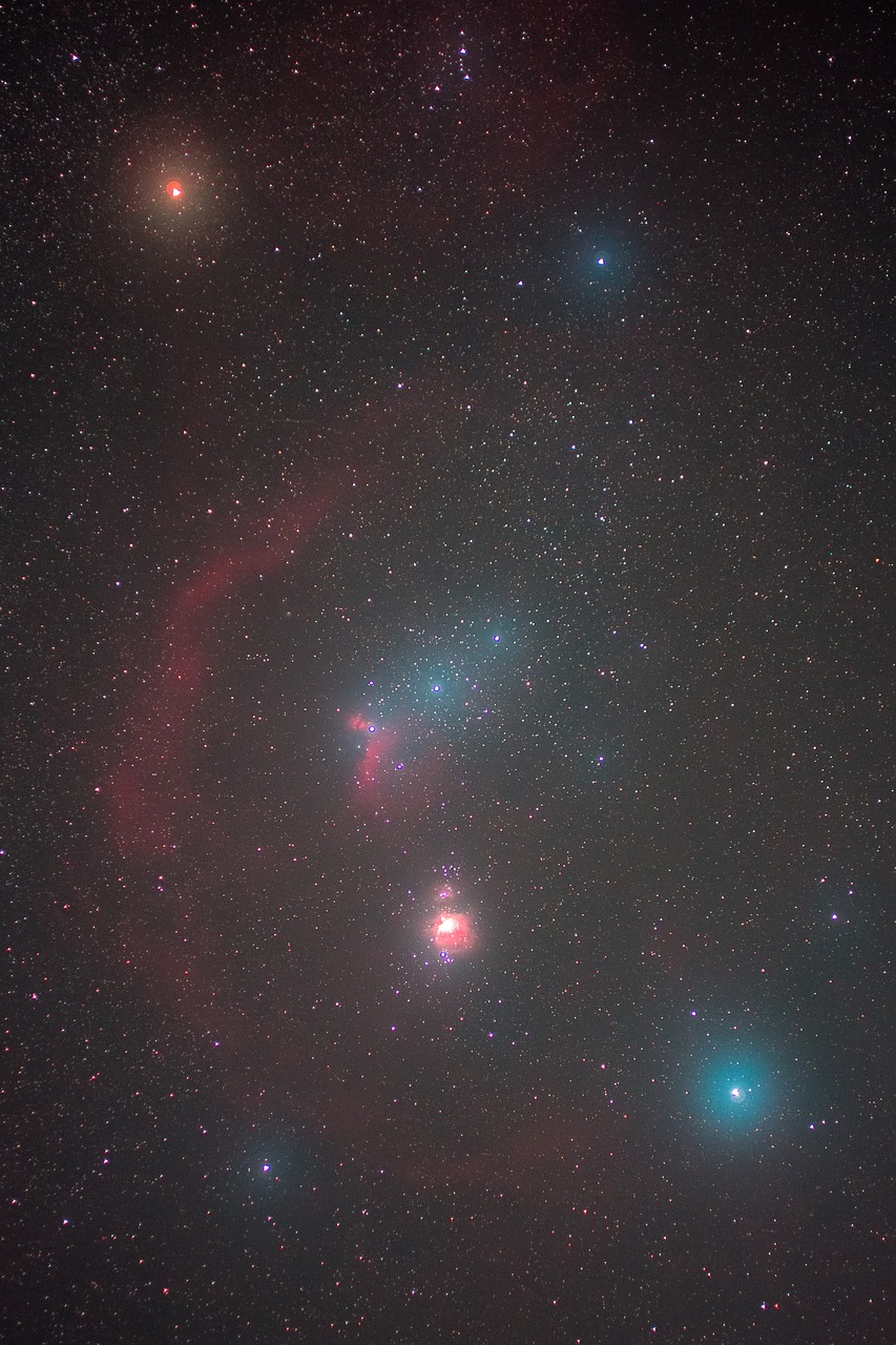orion  astronomy  space free photo