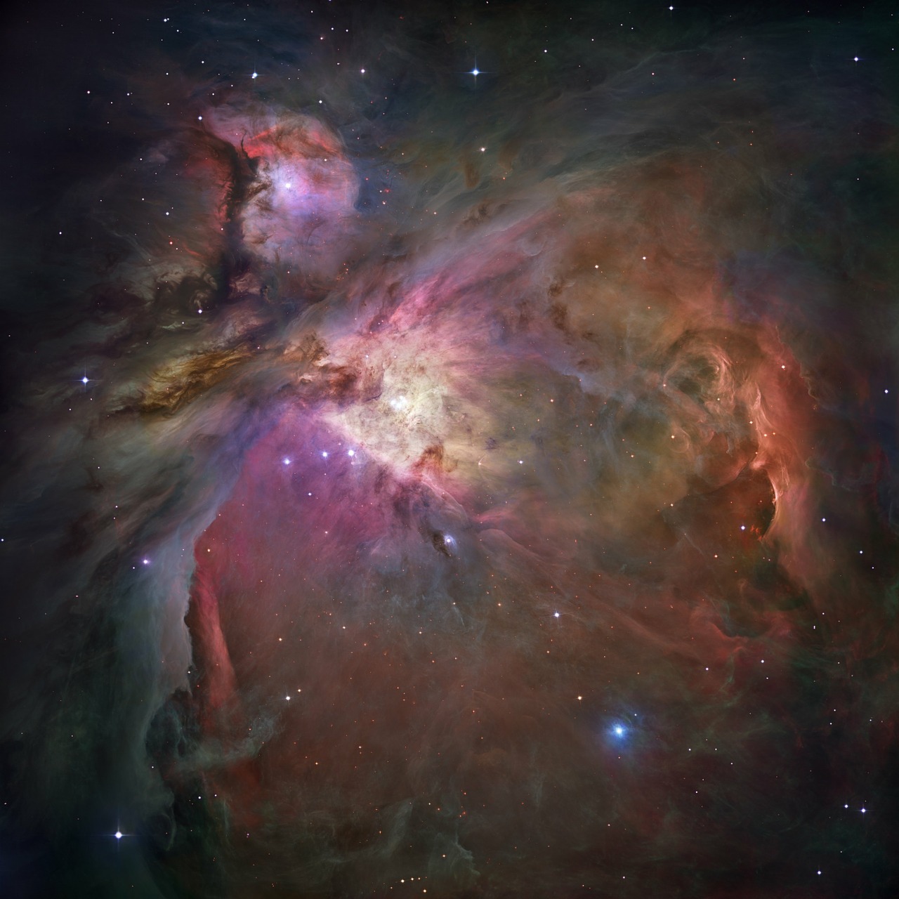 orion nebula emission nebula constellation orion free photo