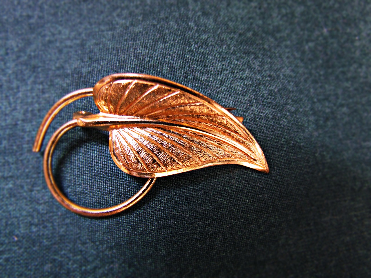 ornament brooch leaf free photo