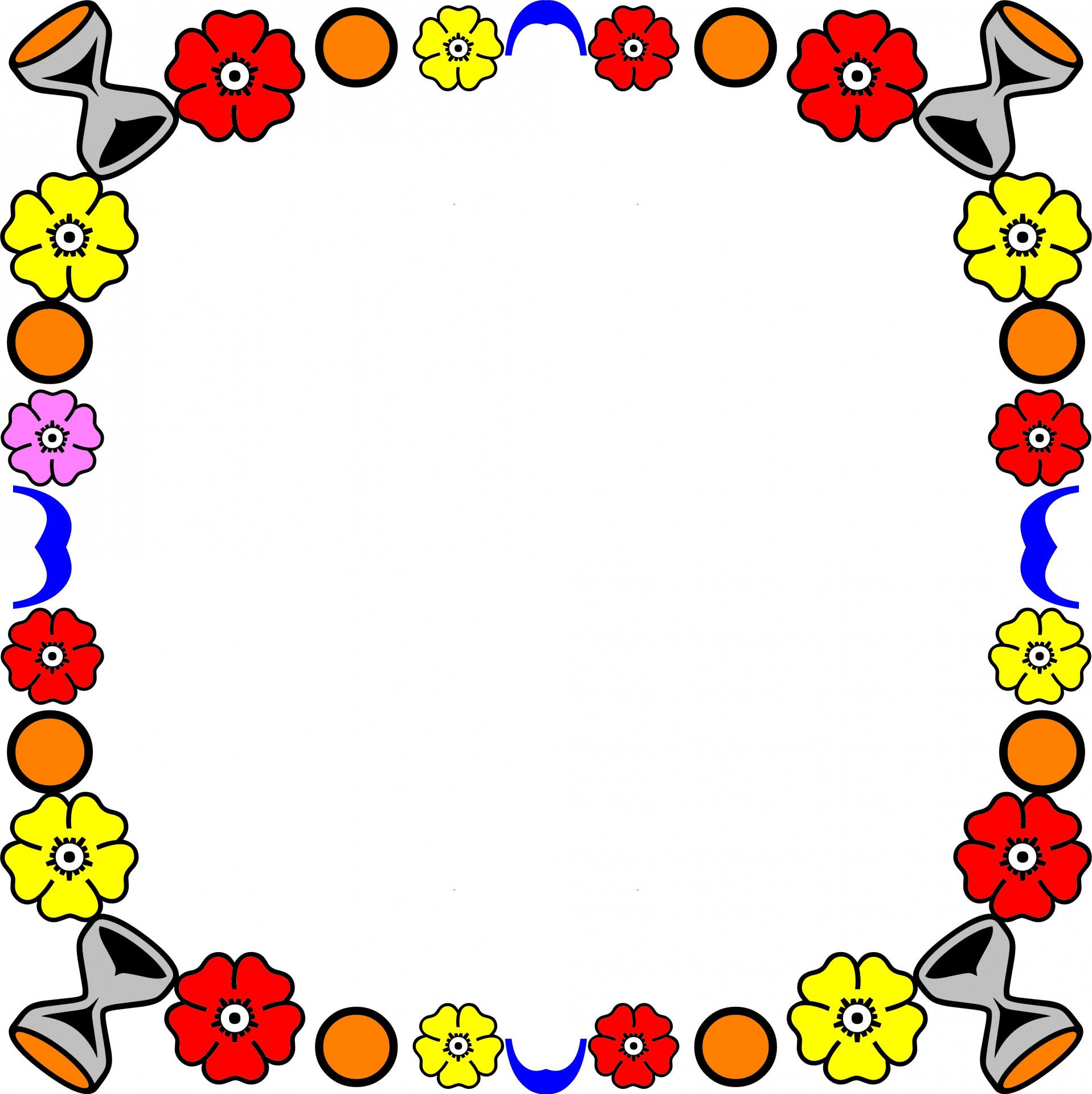 frame quadrant kaleidoscopic free photo