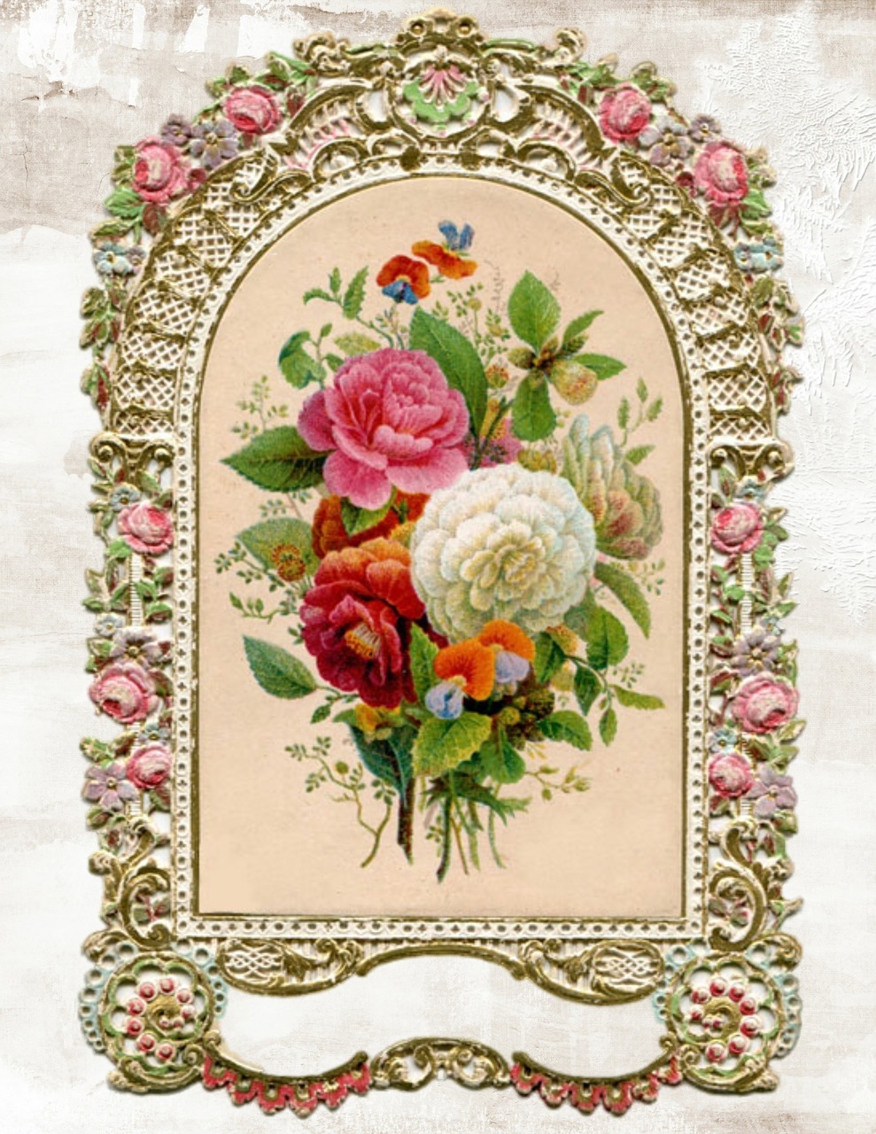 ornate vintage frame free photo