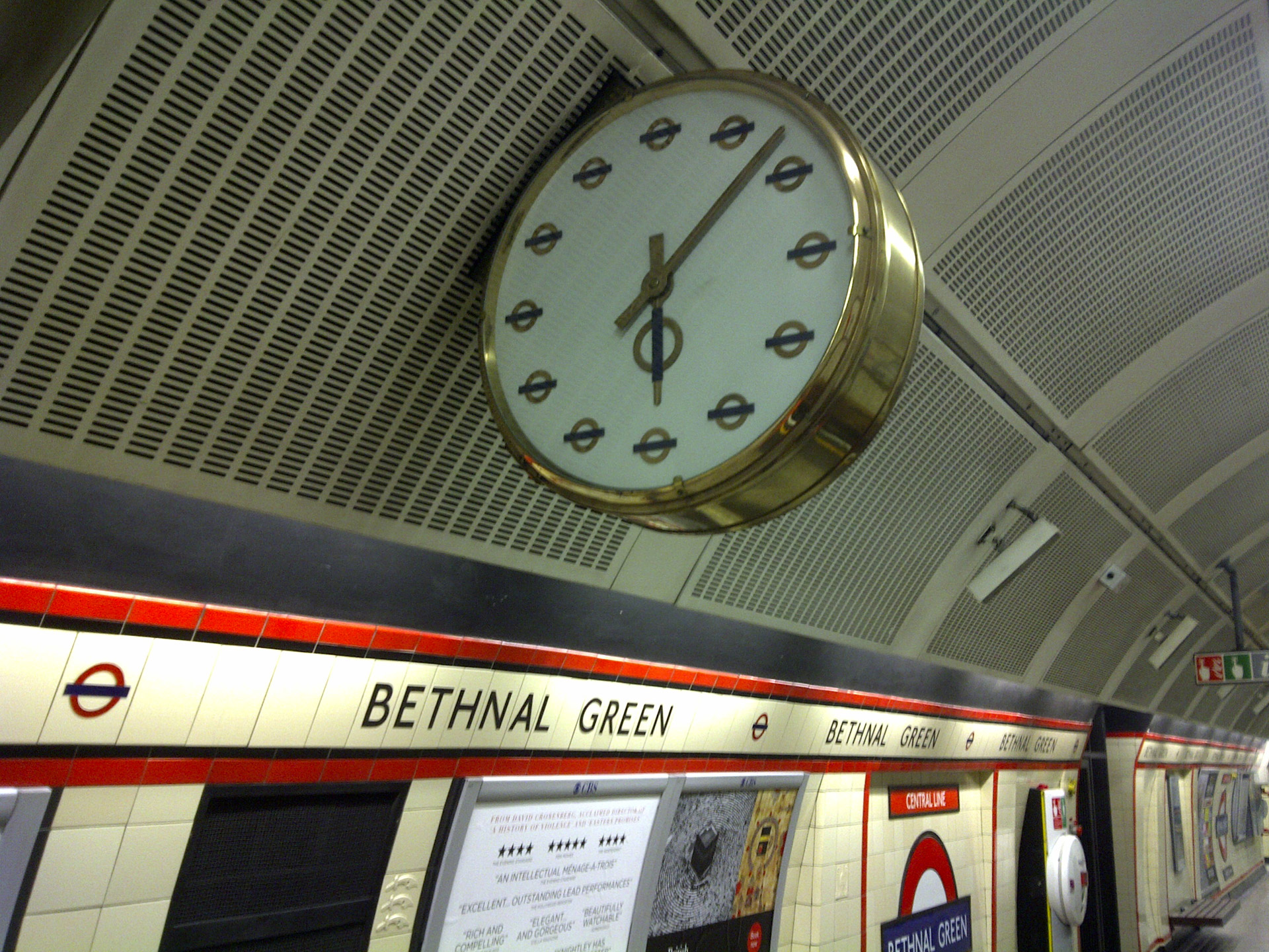 ornate clock subway free photo