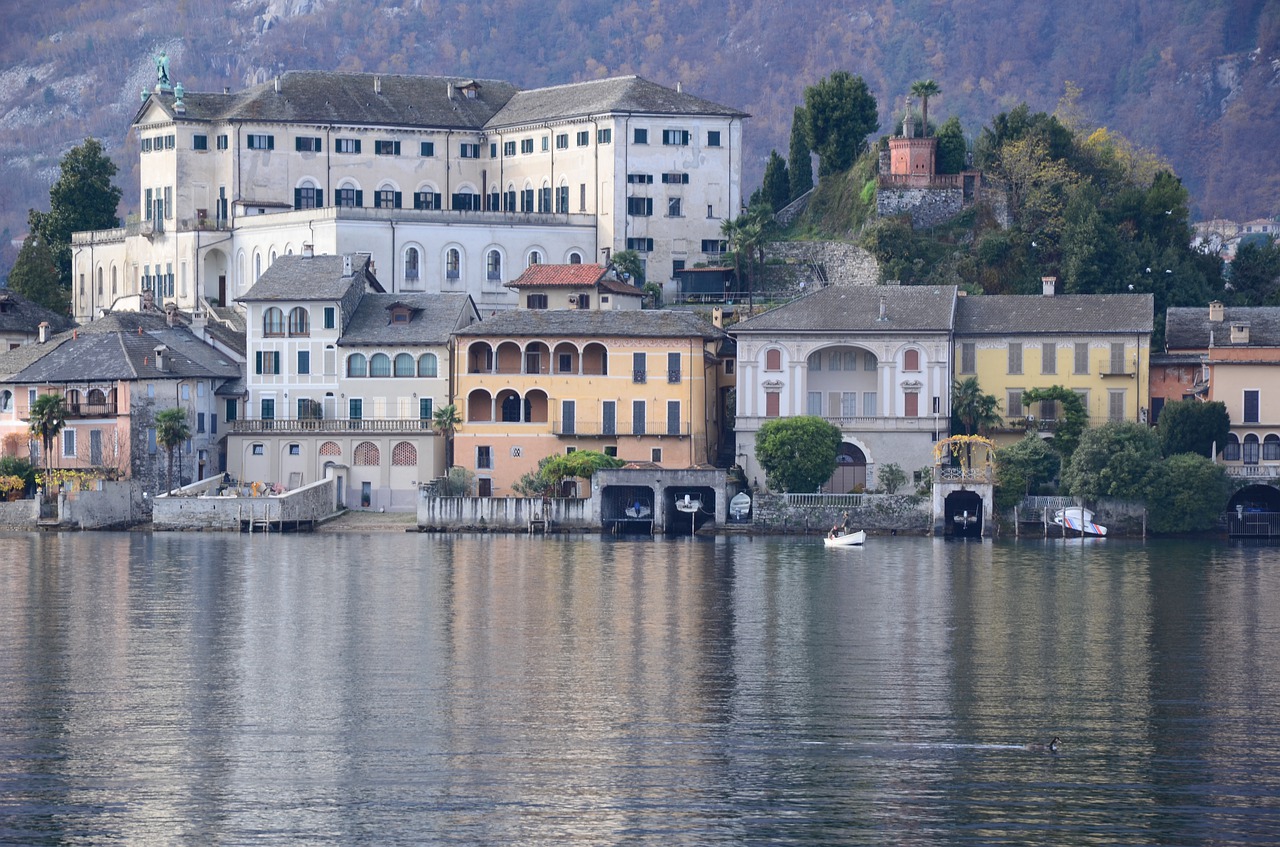 orta san giulio  italy  landscape free photo