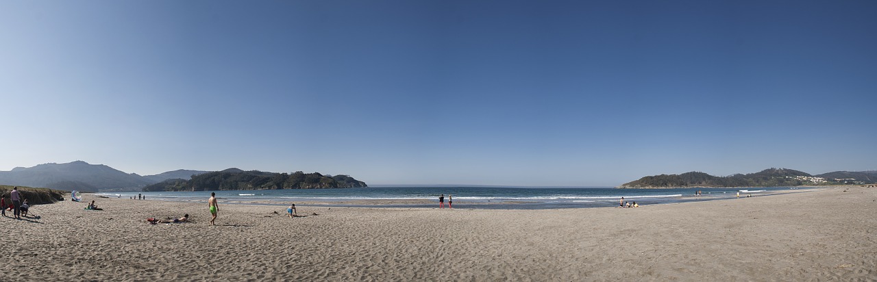 ortigueira beach sea free photo