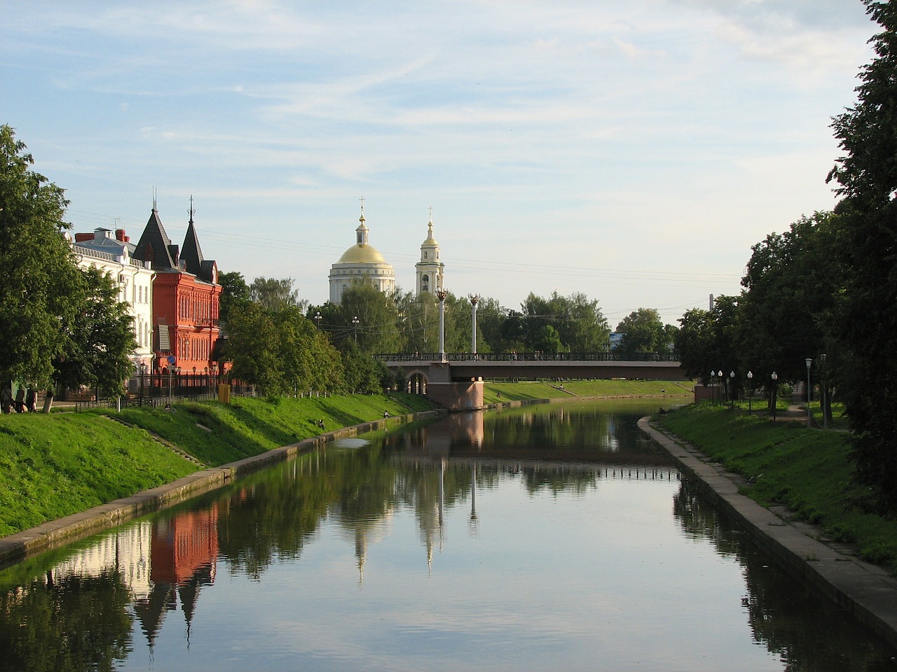 oryol russia canal free photo