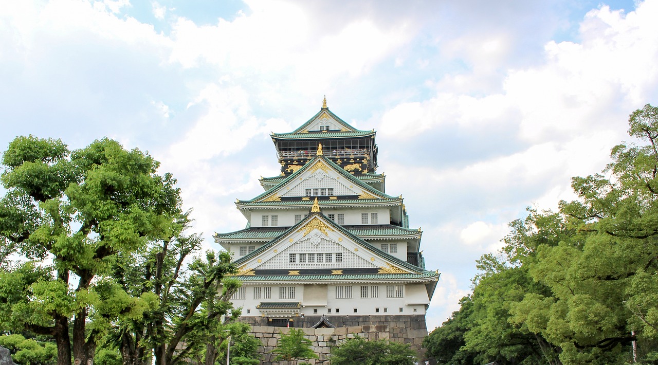 osaka osaka castle japan free photo