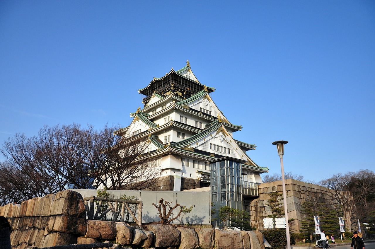 osaka castle japan osaka free photo